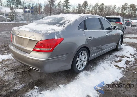 2012 Hyundai Equus Signature z USA, uszkodzony, nr VIN KMHGH4JH1CU046383